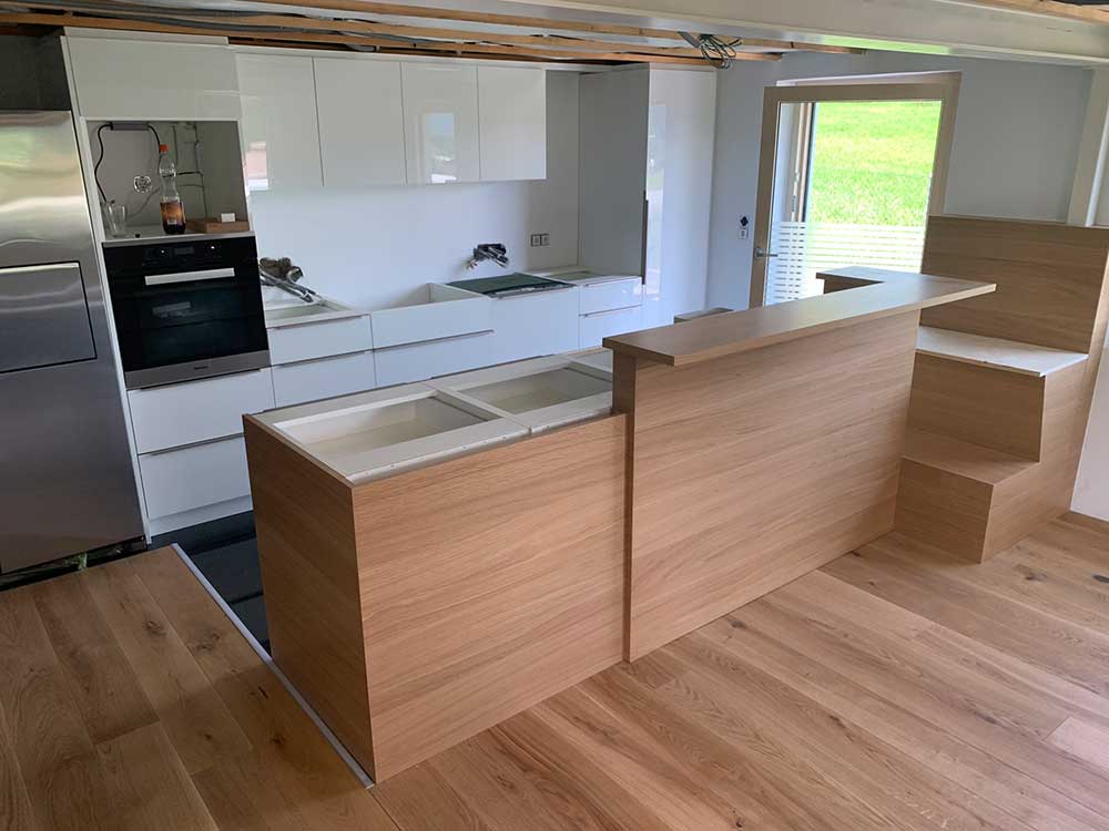 Küchenmöbel von der David Walch Möbeltischlerei in Bludesch
