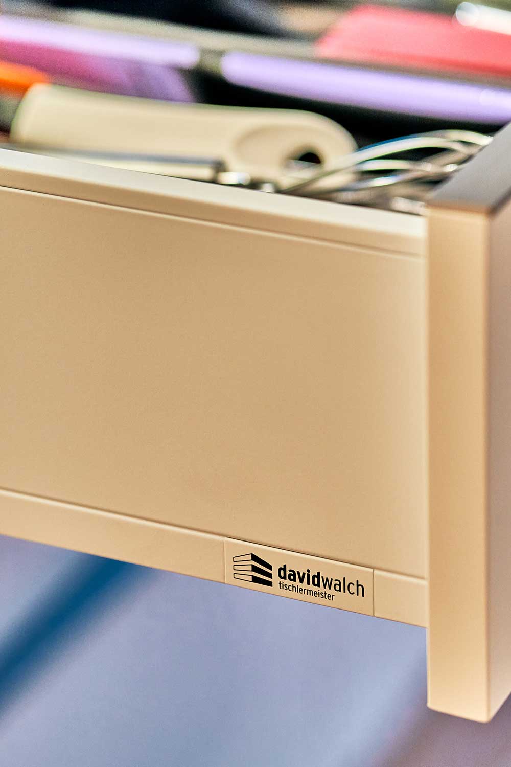 Detailansicht eines Möbelstücks